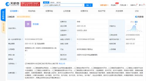 科大訊飛在遼寧成立信息科技新公司，全資持股拓展東北市場